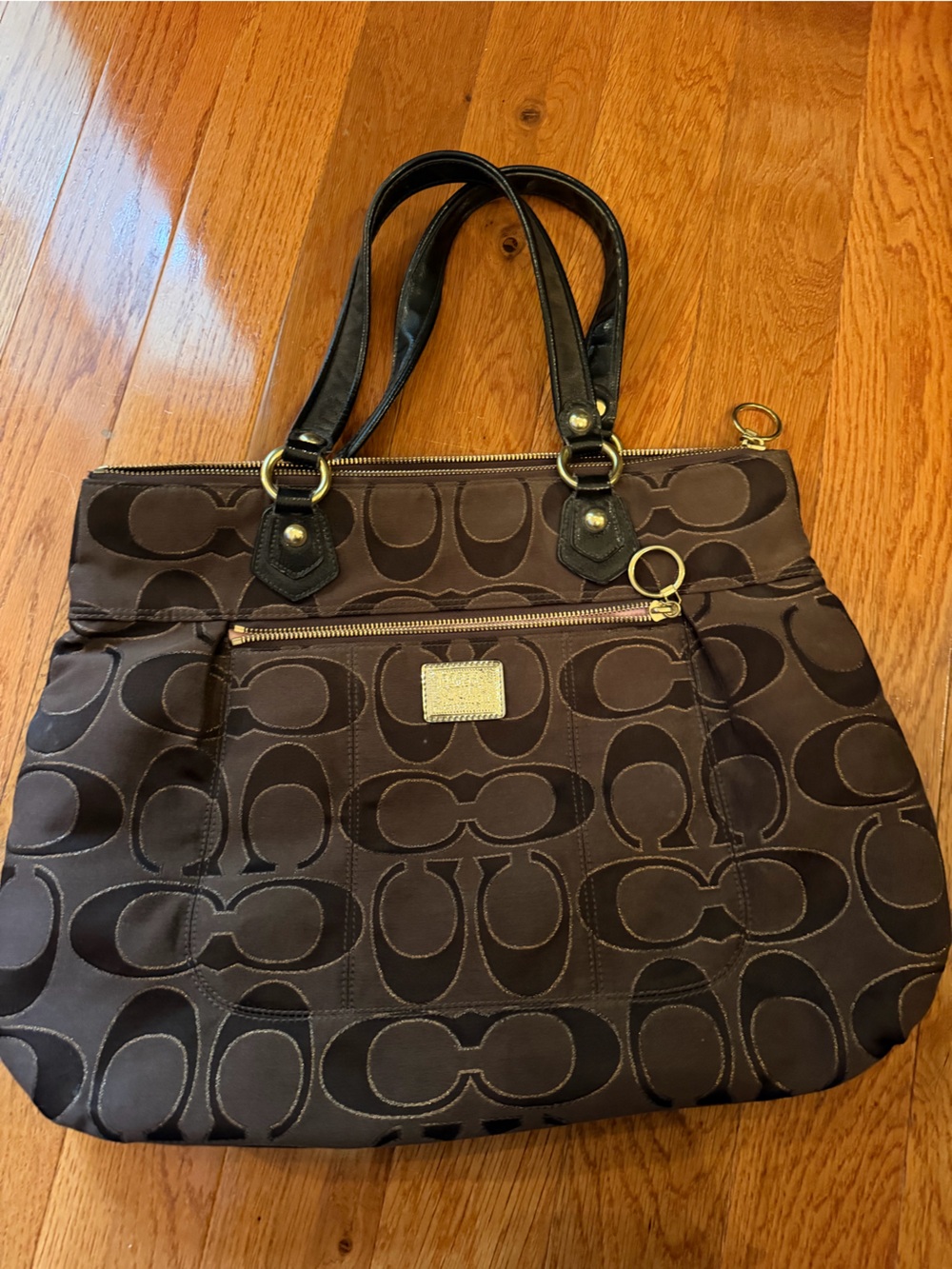 Coach canvas y2k bag